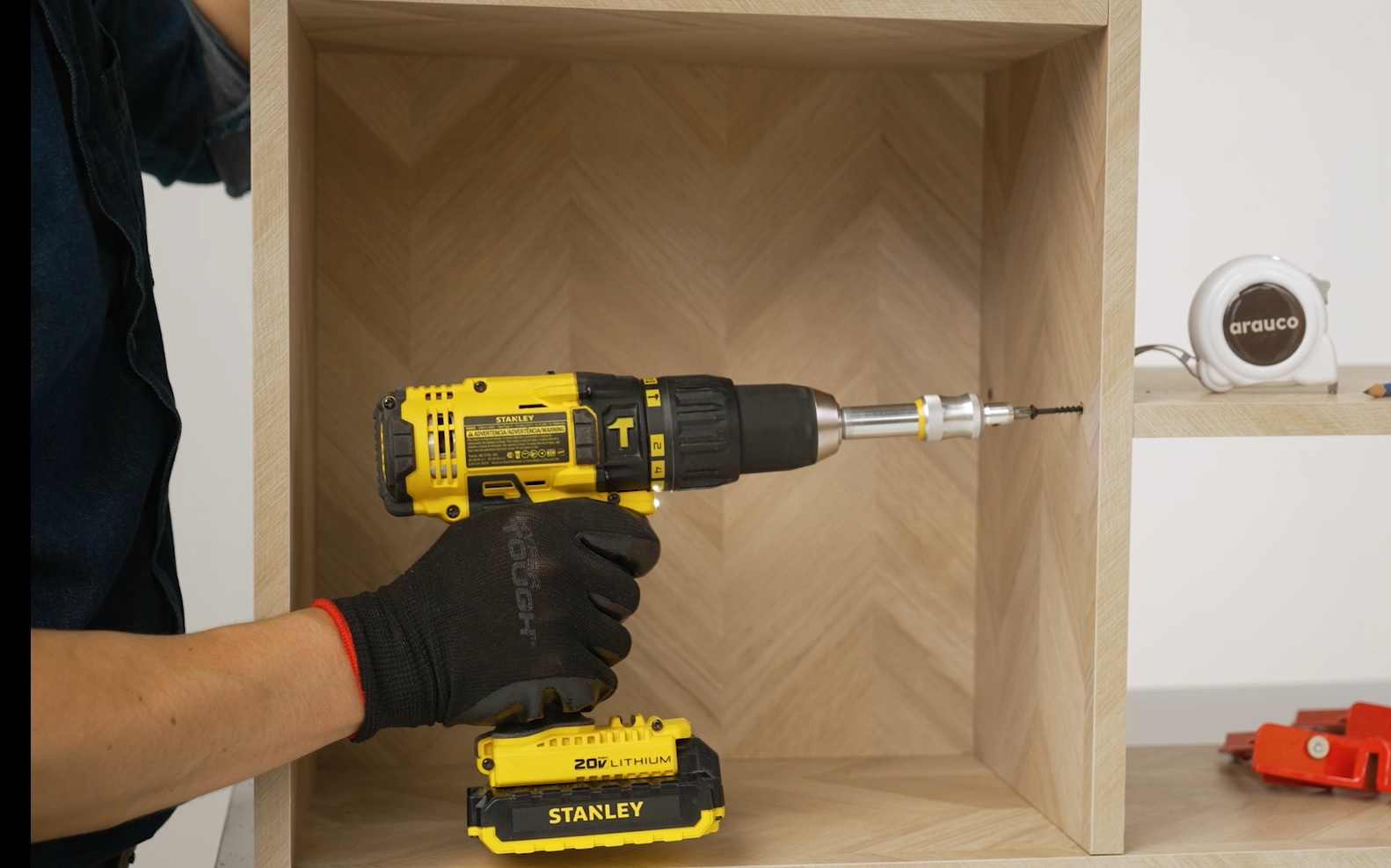 Cómo hacer la unión más resistente para tus muebles de melamina. TABLERED arauco